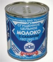Молоко сгущенное РОГАЧЕВЪ 8.5% цельное ж/б 380гр